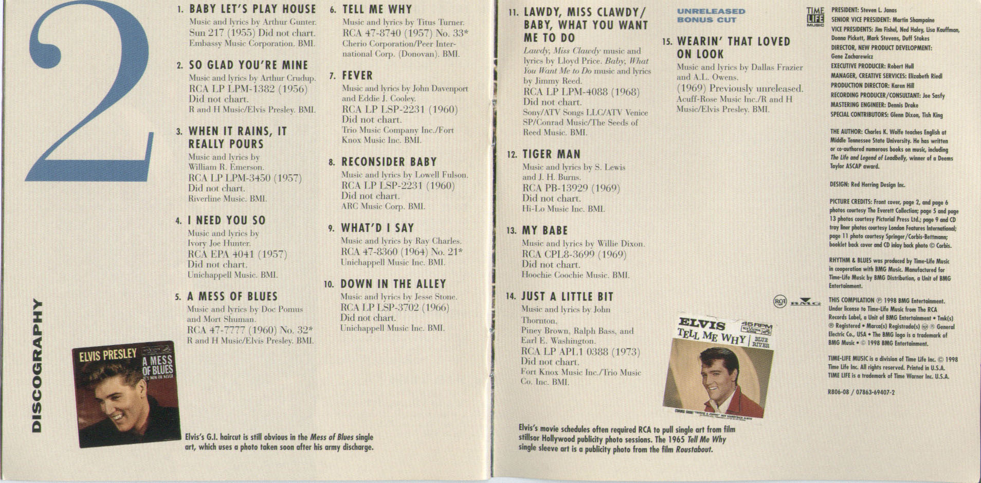 Elvis Presley  The Elvis Presley Collection Vol. 08; Rhythm & Blues : Booklet7